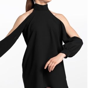 Black Dance Costume Flowing Tunic.  Lyrical